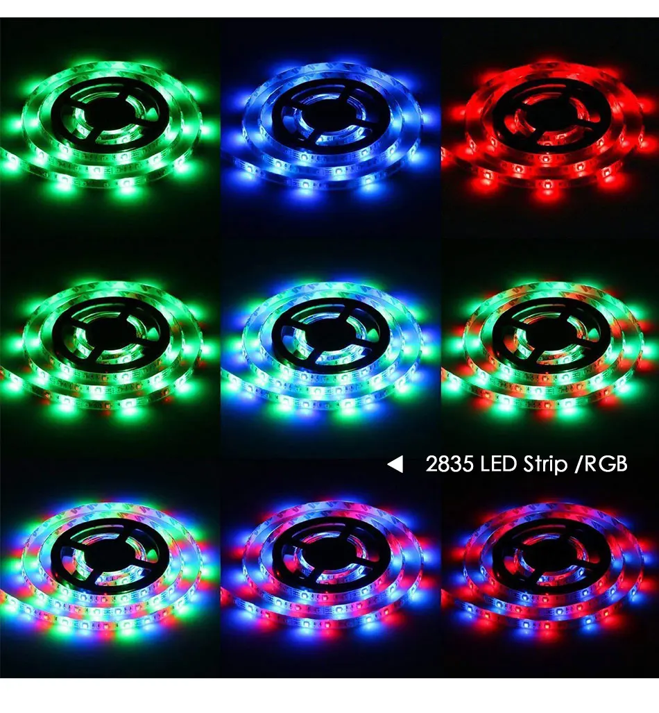 DC5V USB светодиодный RGB 1 м 2 м 3 м 4 м 5 м Пульт дистанционного управления 3 ключа usb гибкий светильник ТВ фоновый светильник RGB светодиодный лента ip20 ip65 теплый