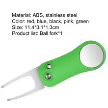 

Putting Green Fork Foldable Mark Position Stainless Steel Portable Divot Tool for Outdoor