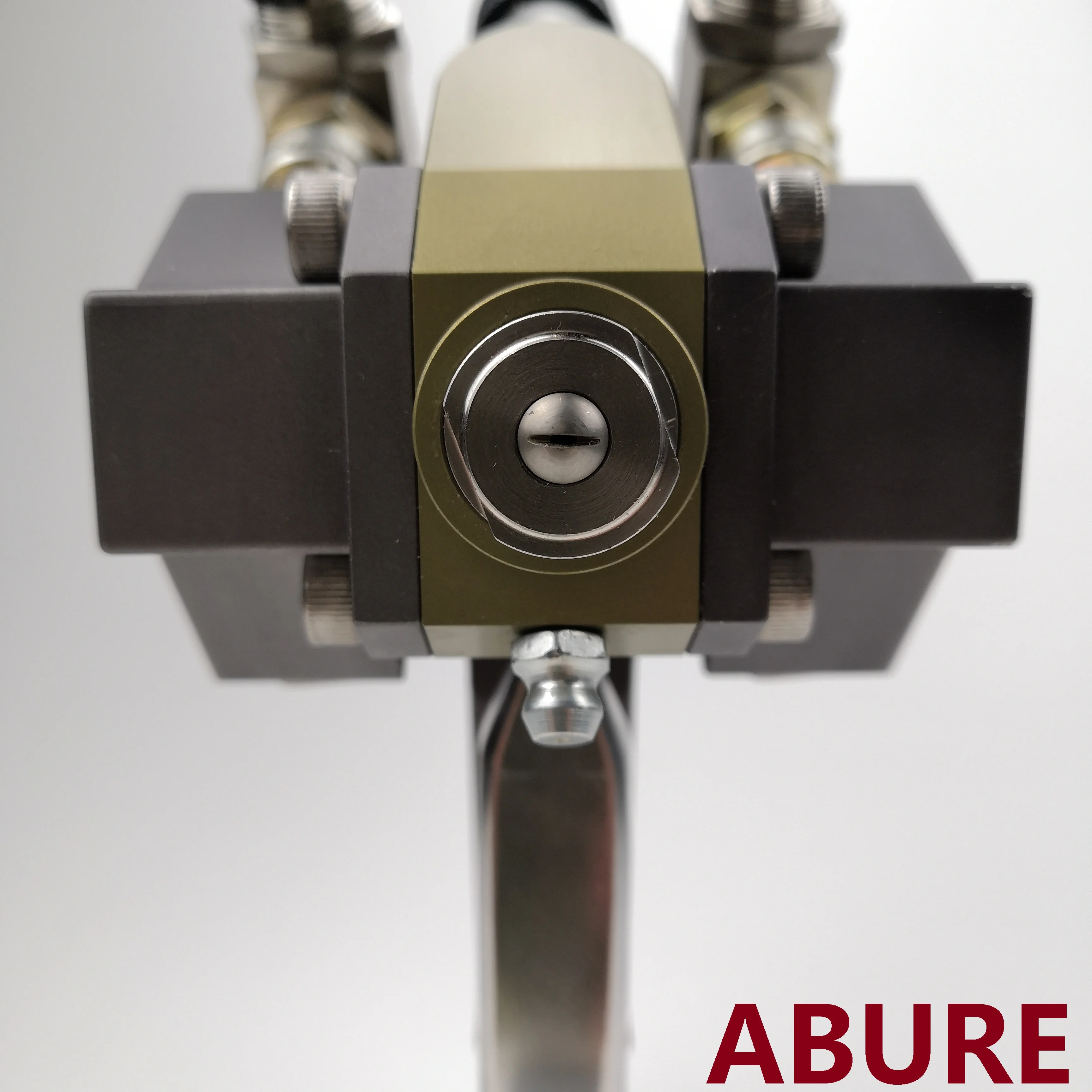 ABURE A5 플랫 패턴 스프레이 폴리우레탄 건, 플랫 믹스 챔버 및 팁이 있는 스프레이 폼 절연 건, 2 호스 연결 가능