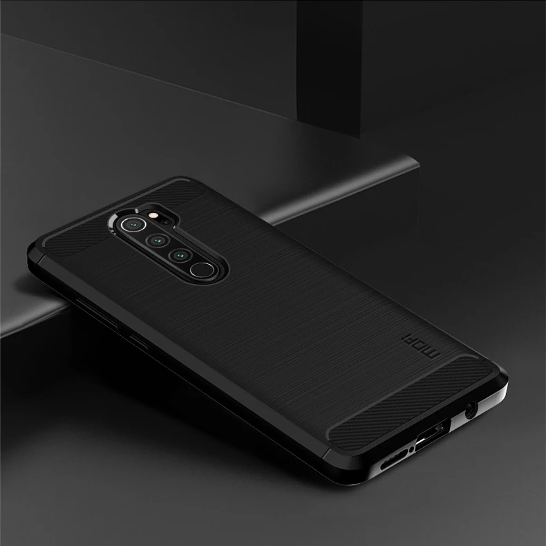 Для Xiaomi Redmi Note 8 Pro MOFI Мягкий ТПУ чехол из углеродного волокна чехол для Xiaomi Redmi Note 8 Pro Чехол Для Телефона