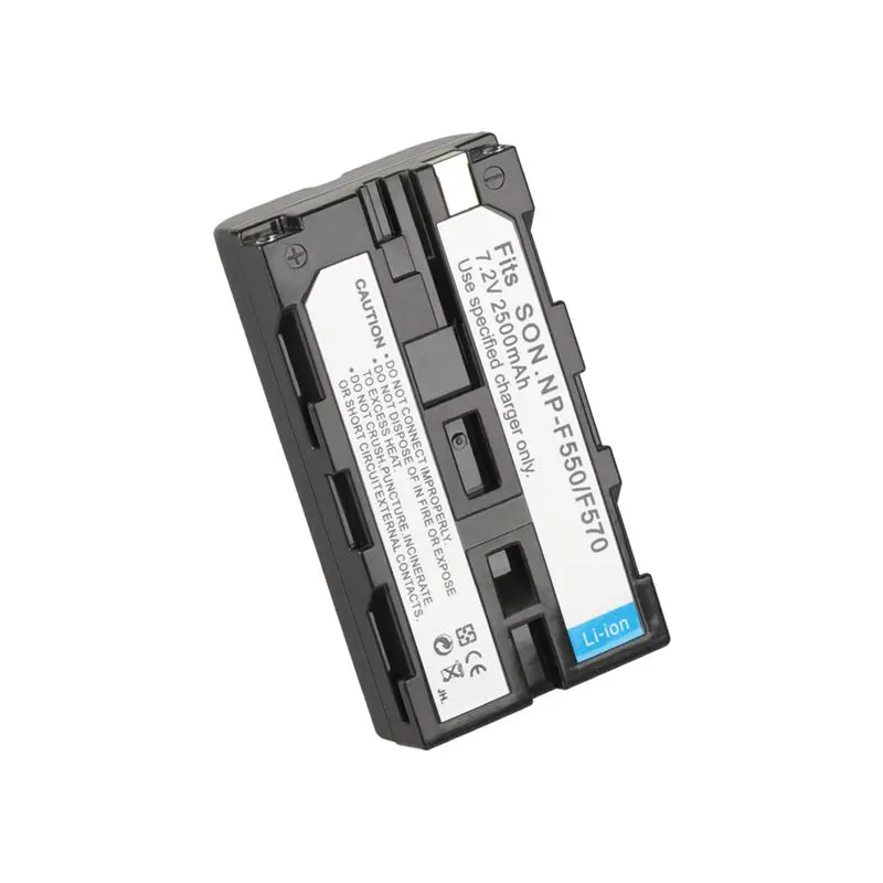 ABKT-для sony NP-F550/570 полный декодирование 7,2 V 2500mAh батарея 2+ ЖК-экран USB Одна зарядка+ USB кабель