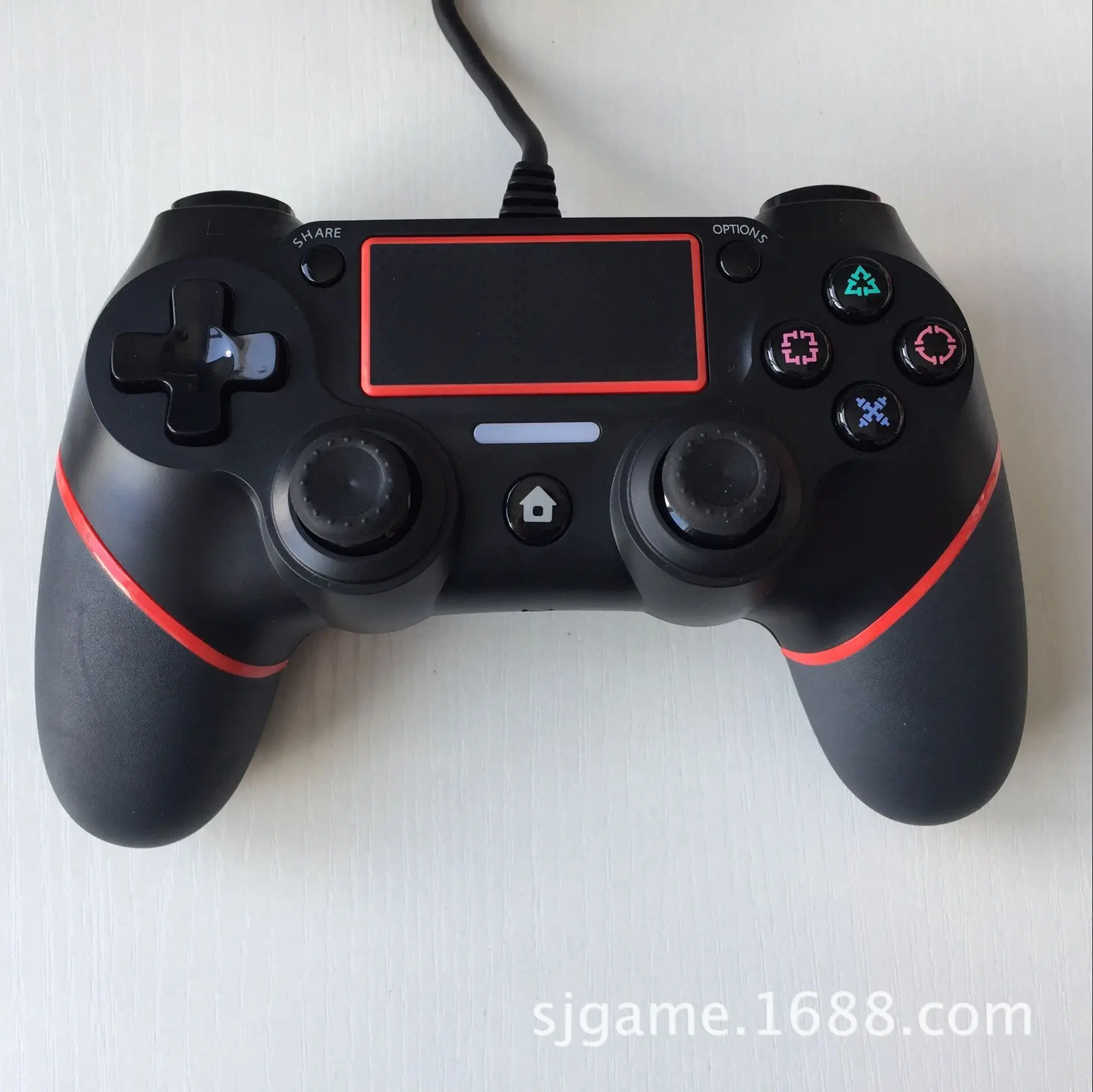 Противозаконная модель сумки пластиковая ручка PS4 Проводная ручка PS4 ручка проводной игровой консоли новая программа стабильное качество
