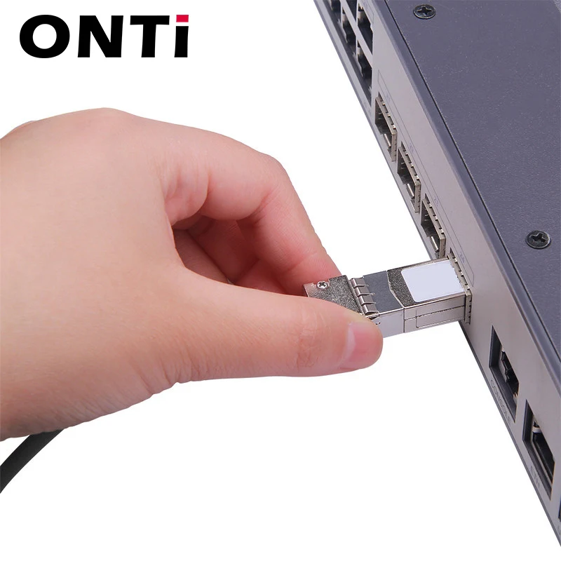 ONTi 25Gb SFP+ DAC Cable 25GBASE-CU Passive Direct Attach Copper Twinax SFP Cable 1M,2M,,3M,5M Support Cisco Ubiquiti Mikrotik