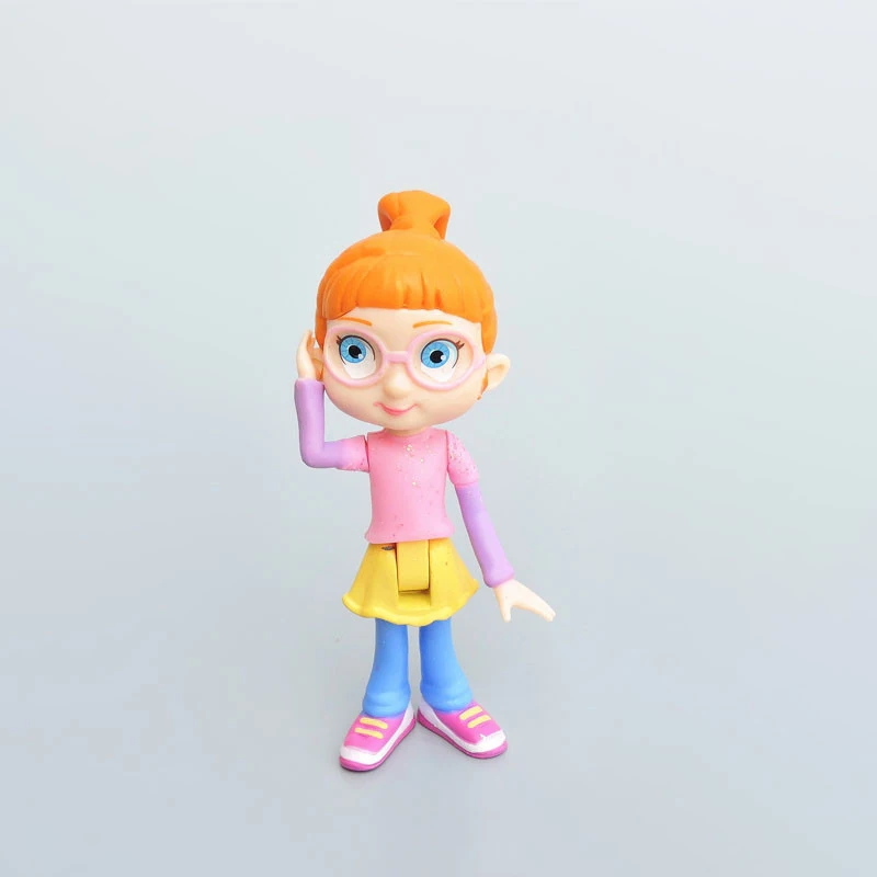 Поступление 10 шт. куклы Junior Vampirina, милые ПВХ Аниме фигурки, игрушки для детей на день рождения, рождественские подарки, сумки, Прямая поставка