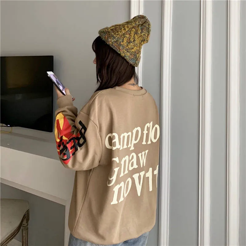 Осень Kanye West толстовки для мужчин и женщин s KIDS SEE GHOSTS FREEEE ASAP Rocky CPFM w. W. W. C. D толстовка с капюшоном для женщин