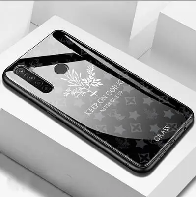 Чехол из закаленного стекла с оленями и травой для OPPO Realme X2, Мягкая силиконовая жесткая задняя крышка для OPPO RealmeX2, чехлы для OPPO Realme X 2 - Цвет: A3