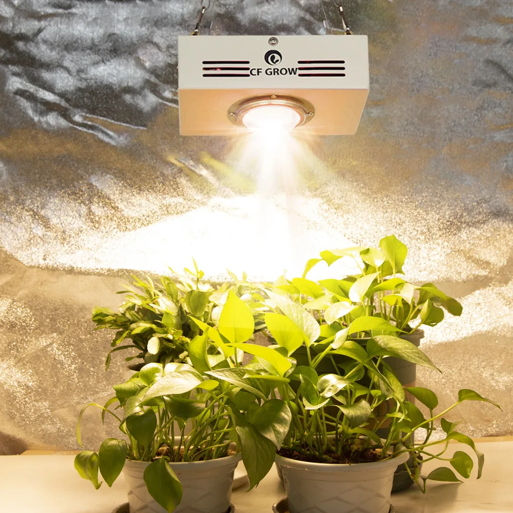 COB LED Grow Light Полный спектр 150W LED Plant Grow Lamp Для комнатных растений Цветы Теплицы Гидропоника Расти Палатка