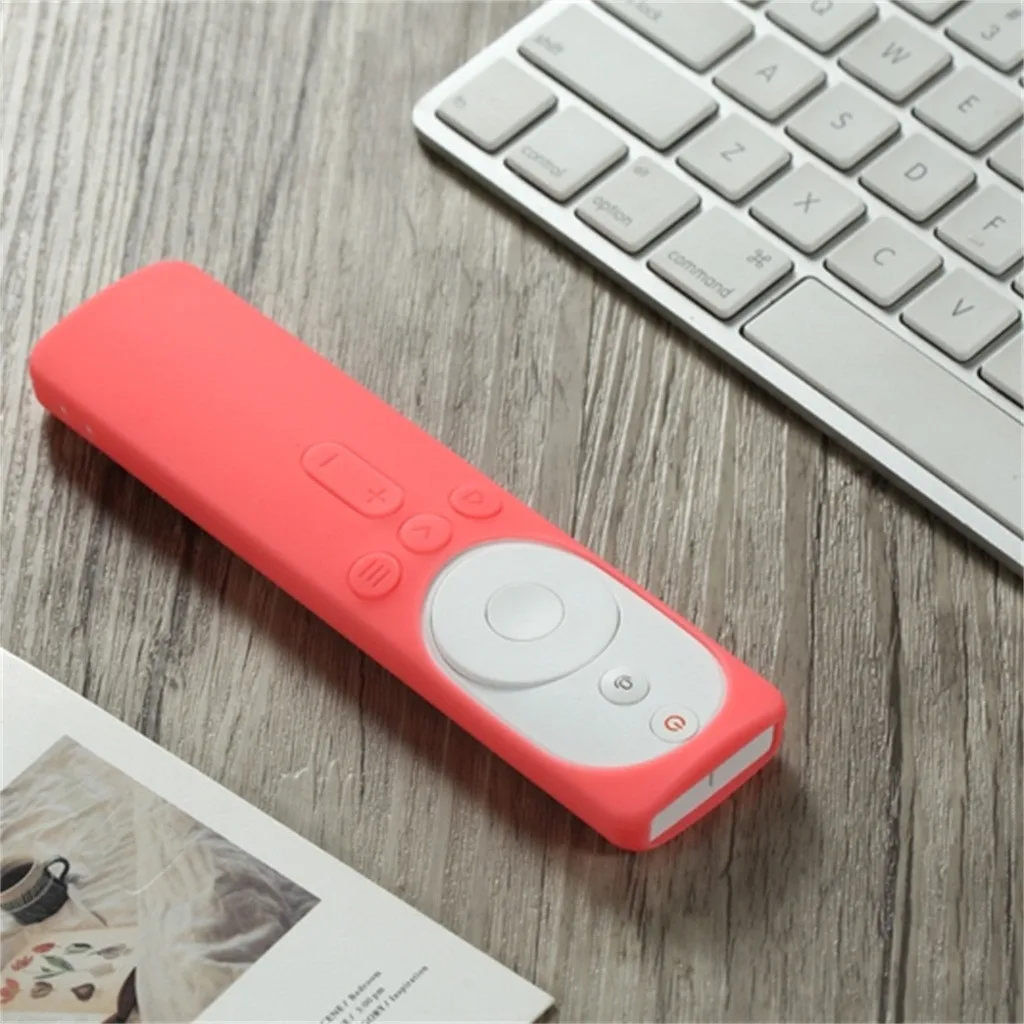 Цветной силиконовый чехол для пульта дистанционного управления Smart Tv Xiaomi Мягкий