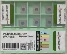 10 шт WALTER карбидные вставки P44290-1R08-D57 WKP25