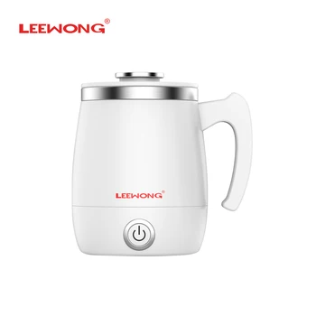 

LEEWONG High Quality Portable Travel Kettle Heat Preservation Home Office Teapot 0.4L Water Boiler