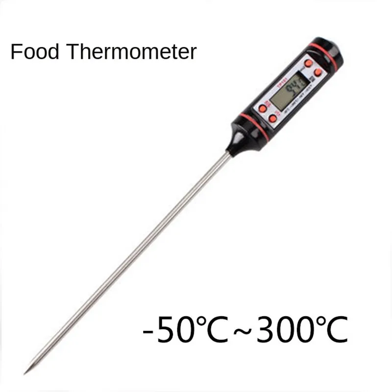 Baking Thermometer 15 Cm Long Probe Digital Thermometer Candle Making Temperature Measurement Tool
