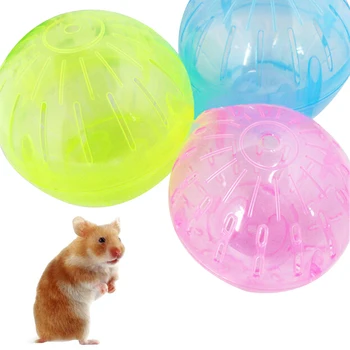 

Toy Pet Fun Hamster Mice Durable Grounder Small Running Plastic Exercise Ball Small Pet Hamster Running Ball Toy Plastic