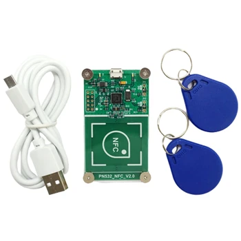 

USB PN532 NFC RFID Wireless Reader Writer Mode IC CARD COPYER IC Copy RFID Copy Copyer 13.56MHz RFID