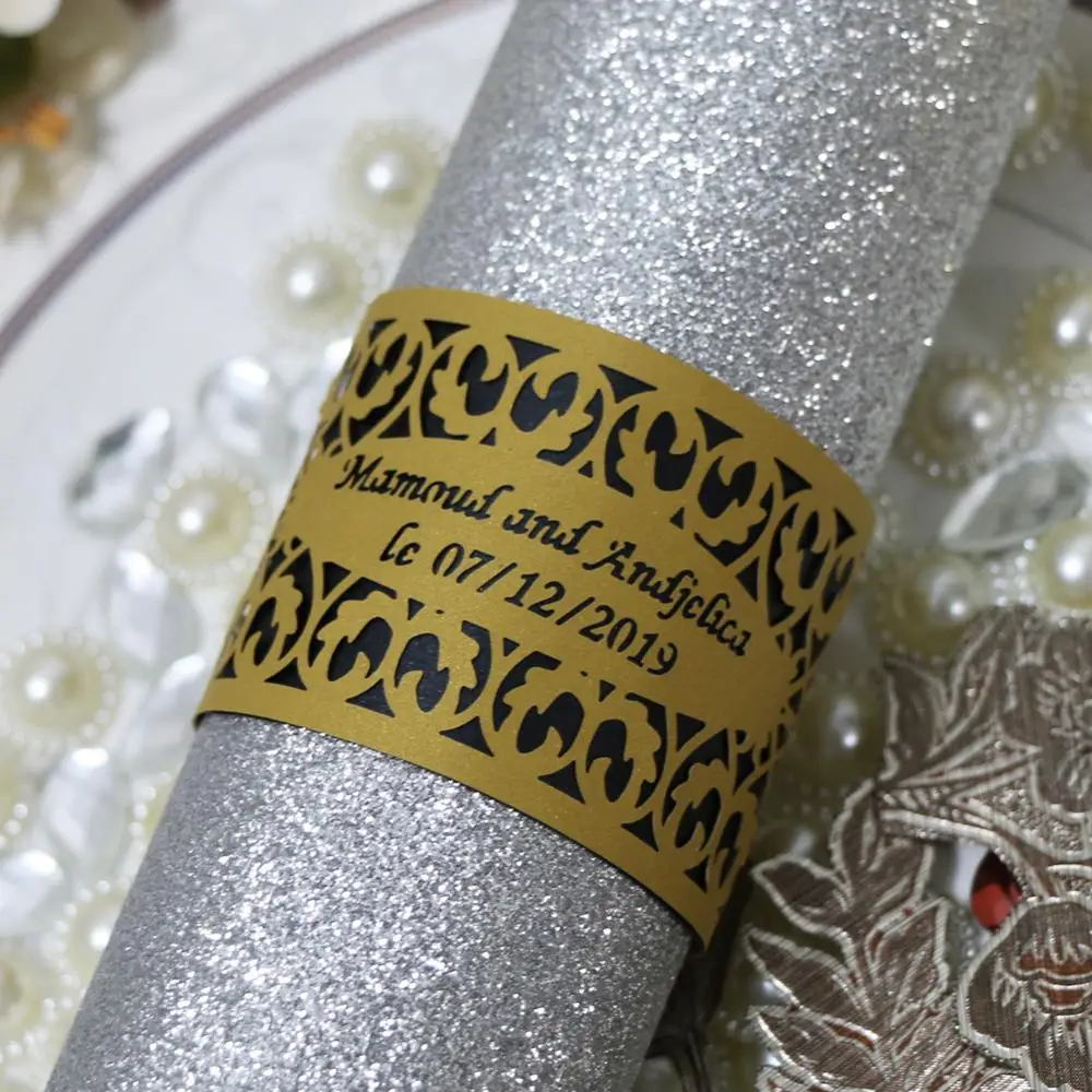 100 шт./лот оптовая продажа дешевый Бесплатный Логотип Бесплатные Слова кольцо для