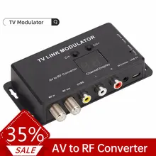 RF Converter Tv-Link Ir-Extender Display Modulator Av Plastic UHF 21-Channel Pal/Ntsc-Optional