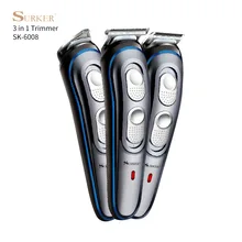 Surker SK-6008 машинка для стрижки волос три в одном Электрический фейдер/моделирующий триммер/бытовой парикмахерский только машинка для стрижки волос