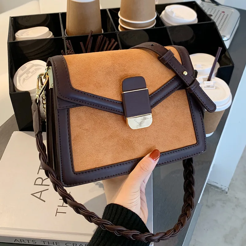 

High Quality Stone Pattern Ladies Tote Bag 2020 New Fashion Net Red Korean Version One Shoulder Messenger Small Square Bag