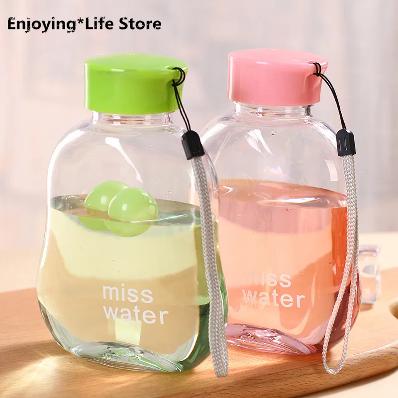 

Outdoor Accompanying Cup Hand Warmer Plastic Cute Water Bottle Creative Student Children Cup