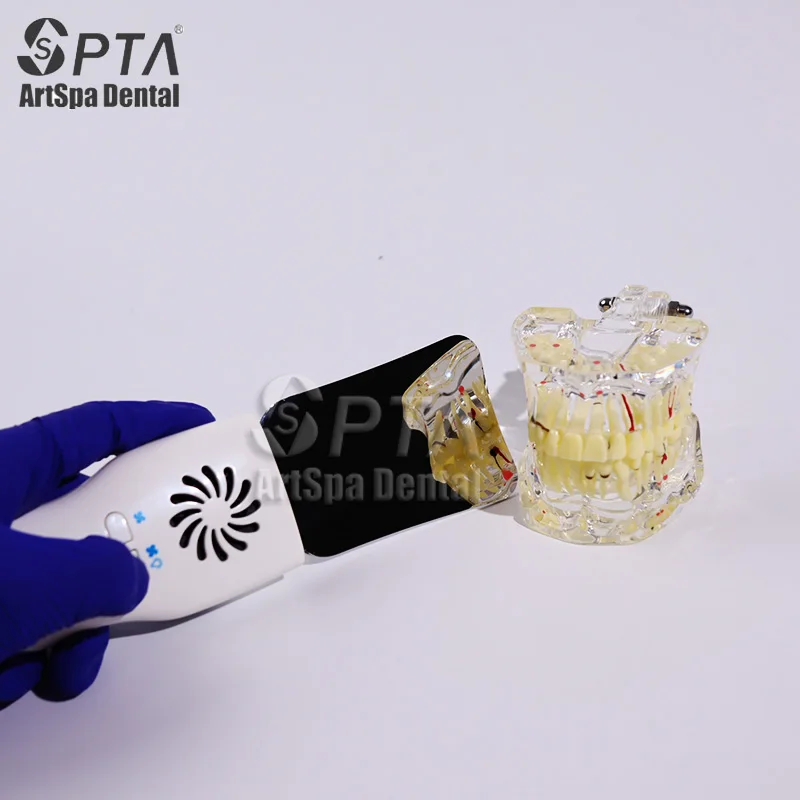 مجموعة مرآة إزالة ضباب الأسنان LED ، تعزيز الدقة ف...