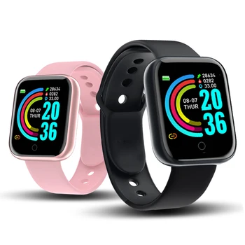

D20pro Smart Watches Men Waterproof Sports Fitness Bracelet Tracker Heart Rate Monitor Blood Pressure Bluetooth SmartBand