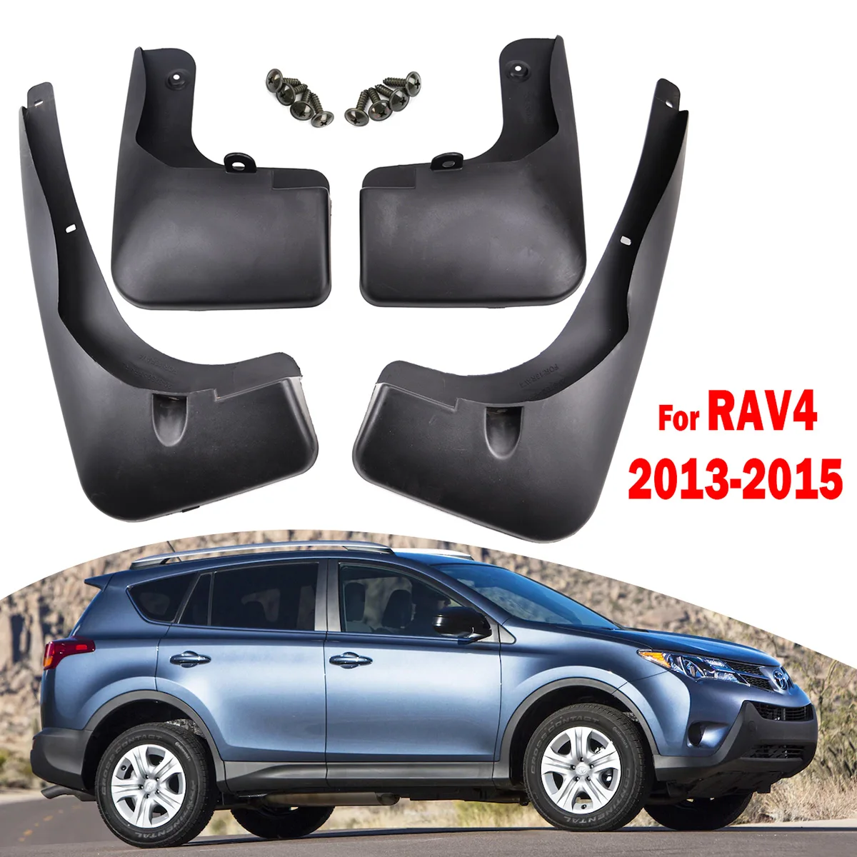 

4 шт./комплект, Автомобильные Брызговики для Toyota RAV4 XA40 2013 2014 2015