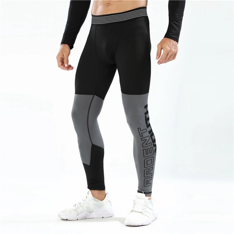 

Compression Leggings Running Pants Men Bodybuilding Jogging Leggings Sports Male Gym Fitness Training Legging Quick Dry Trousers