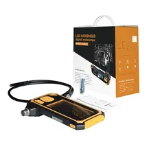 Цифровой Эндоскоп 1080P lcd 8 мм Змеиный прицел inskam112 водонепроницаемый зонд осмотр HD камера ручной бороскоп 3 м гибкий кабель