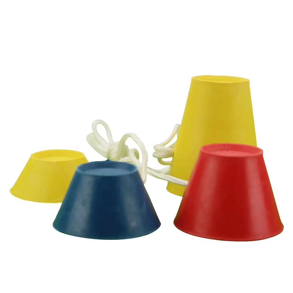 MagiDeal 4 In 1 Different Heights Golf Tees Golf Winter Rubber Tee with Rope Golf Ball Holder Golf Accessories Training Practice