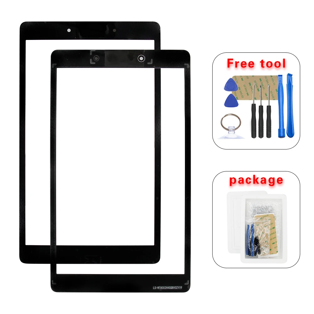 Для samsung Tab A 8,0 SM-T290 SM-T295 T290 T295 сенсорный экран дигитайзер стеклянная панель+ Инструменты
