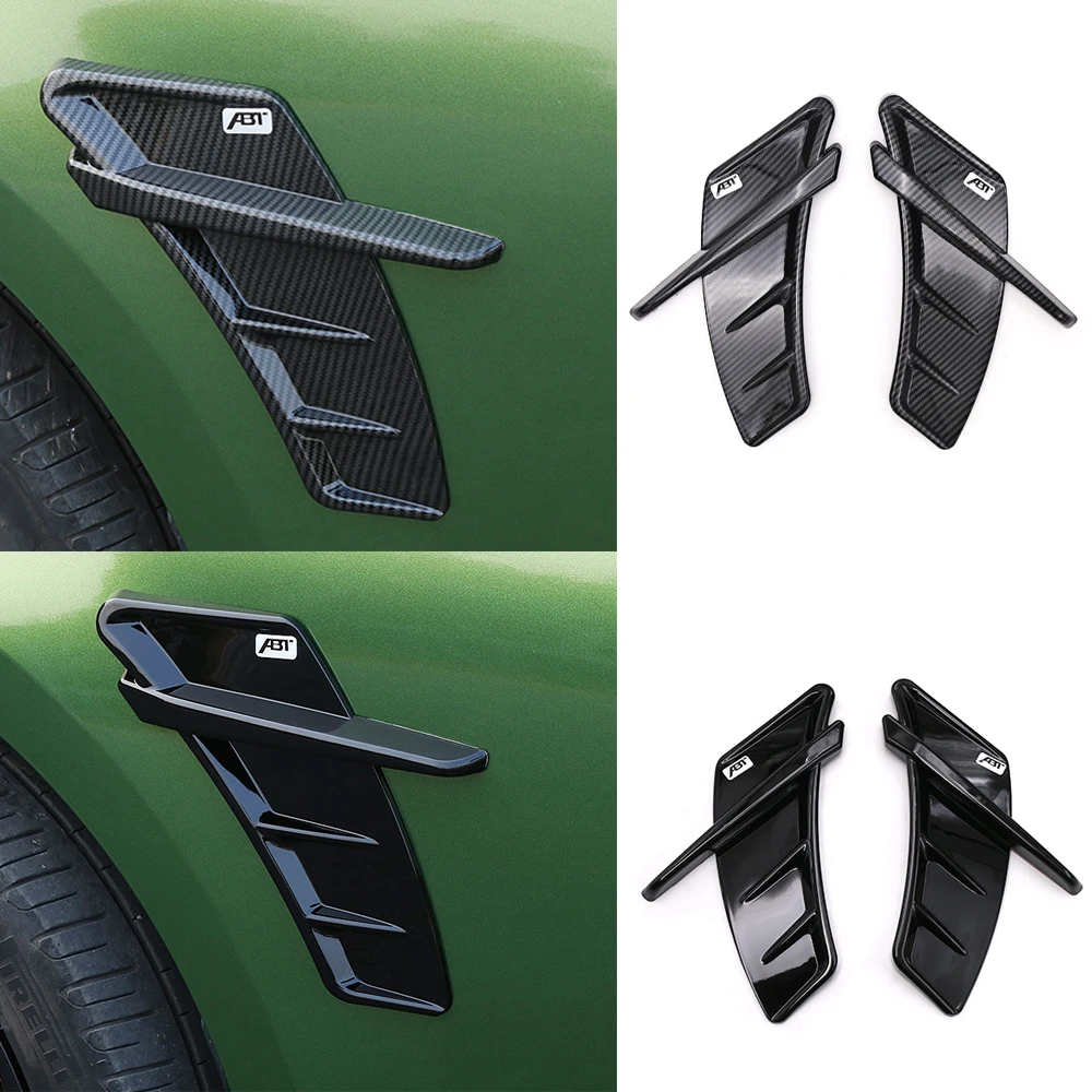 Аксессуары для автотюнинга наклейка на боковое крыло автомобиля Audi ABT A6 C6 A4 B8 A5 A7 A8
