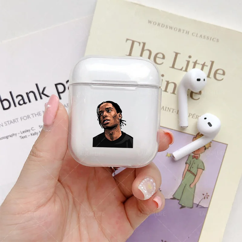 Чехол travis scott для Airpods Роскошный прозрачный мягкий чехол для Air Pods чехол Bluetooth беспроводные наушники для AirPod 2 Чехол