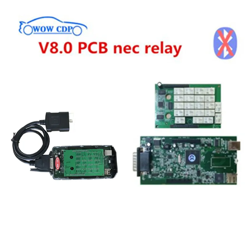 3 шт./лот DHL WOW snosnooper с новым внешним видом V5.008 R2+ генератор ключей TCS CDP pro plus с bluetooth как multidiag