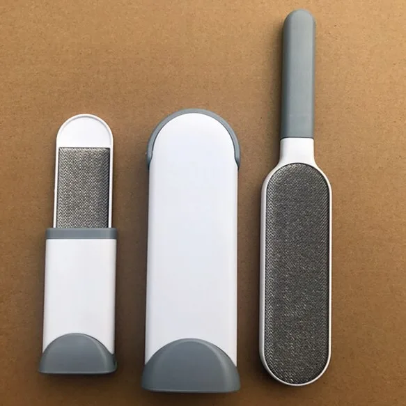 gray(L and S) Щетка для удаления катышков для бытовой съемной электростатической одежды щетка для удаления пыли одежда для домашних животных joro - Color: gray(L and S)
