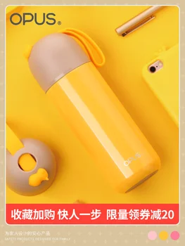 

Insulation Cup Girl Student Korean Cat Cute Simple Creative Stainless Steel Water Cup Insulated Cup Thermos Bottle Lovers 70BW38