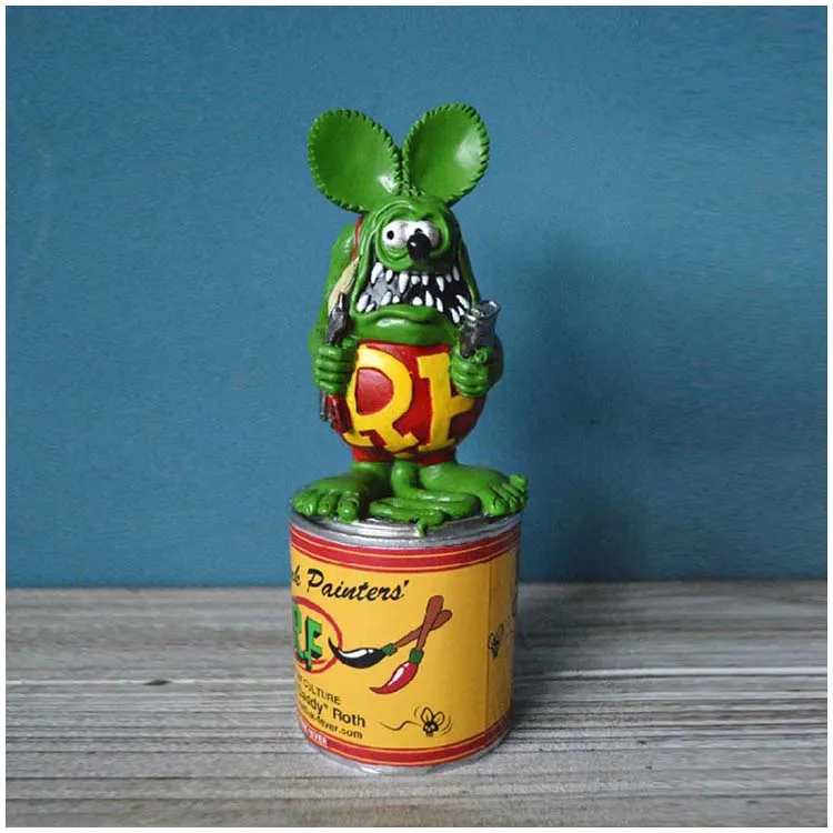 1 шт. Крыса Fink на заказ can ratfink mouse Vogue America классический мультфильм изображения