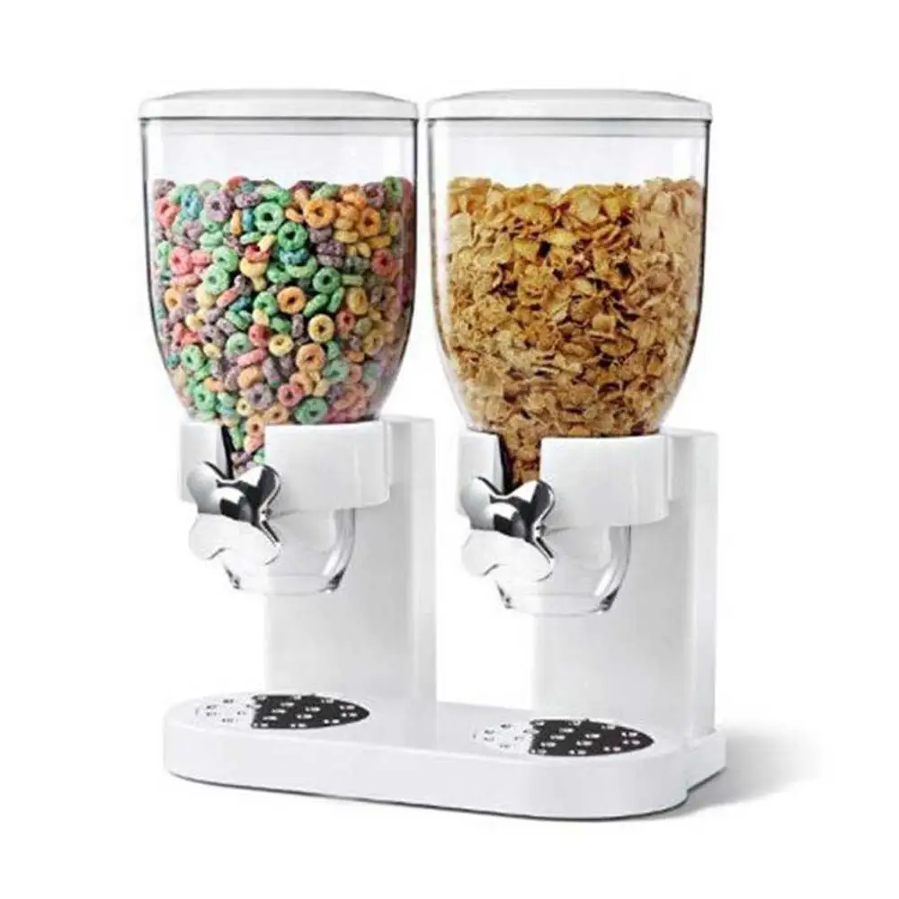 

Multifunctional Pasta Cereal Dry Food Dispenser Container Dispense Household Kitchen Machine Miscellaneous Grains Storge Bottles