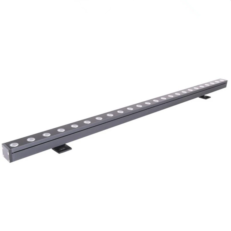 LED Wall Lamp 1pcs 18W 24W 36W Aluminum IP67 DC24V 38*36*1000mm For Building Outline Lighting Gardens Squares and Shop