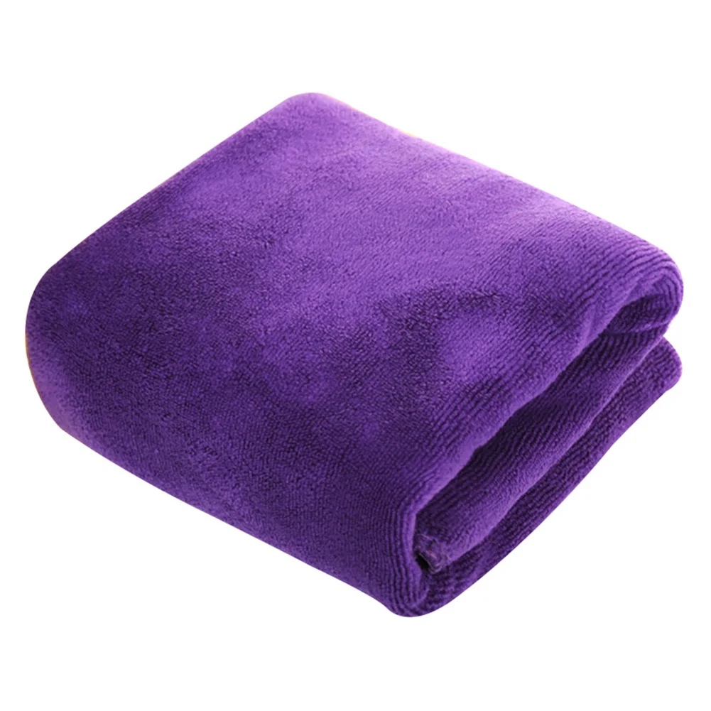 Purple Сушильное полотенце для волос, быстрое сильное поглощение воды, легкое сушильное полотенце AC889 - Цвет: Purple