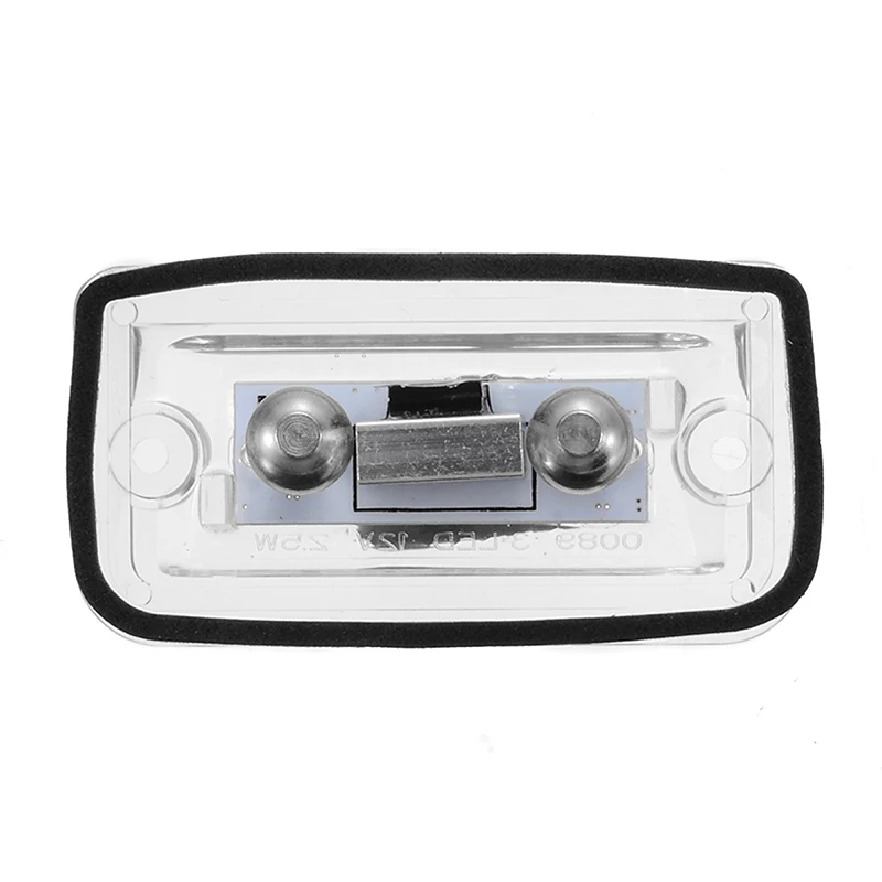 For Mercedes Benz CLK280 500 W209 C209 2pcs 2.5W 3LED White License Plate Light Lamp Accessories