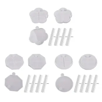 

Crystal Epoxy Resin Mold Rotating Overlapping Multi-layer Jewelry Storage Box Casting Silicone Mould Craft Making Tool