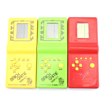 

Durable funny Tetris game console handheld animation game console children's educational Puzzle Handheld Game Console