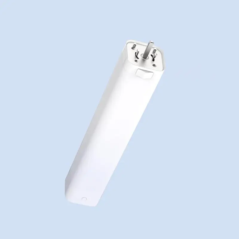 [EAM] Women White Split Big Size Long Blouse New