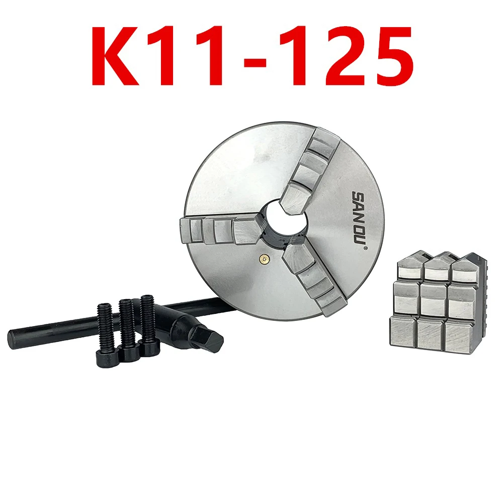 

Патрон токарный Самоцентрирующийся, 125 мм, 5 дюймов