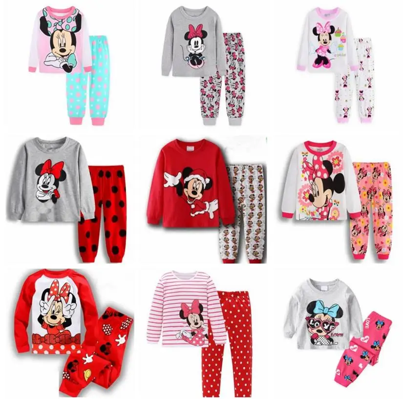Kids pajamas Children sleepwear kids clothing Baby pajamas sets boys girls animal pyjamas pijamas cotton nightwear clothes