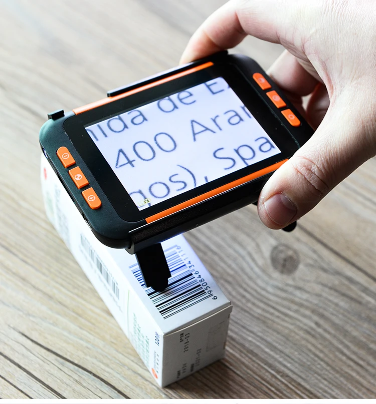 3.5 Inch LCD Low Vision Aids Electronic Magnifier 32X Electronic Magnifying Glass USB Reading Digital Desktop