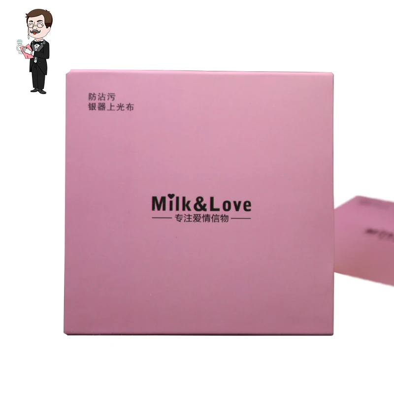 

2500pcs Custom Silver Cloth Custom Silver Cloth Source Factory Printed Logo Custom Packaging Silver Glazing Cloth