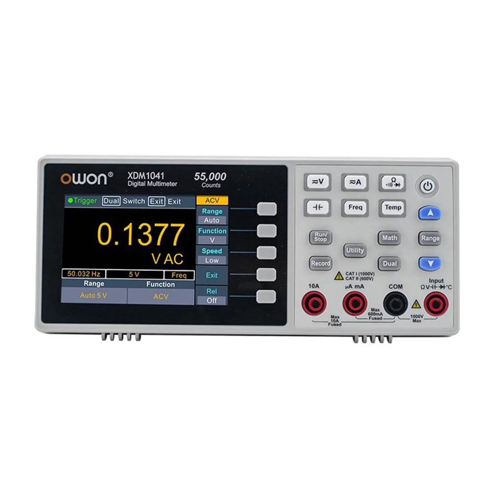 Цифровой мультиметр Owon XDM1041 55000 отсчетов высокоточный настольный постоянного