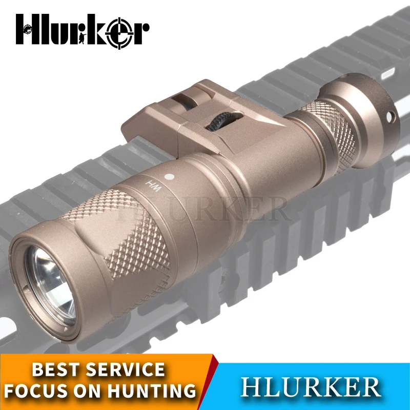 Billig Jagd Tactical Airsoft AR15 IWF M300V Military Seite Waffen Taschenlampe Scout 400 Lumen LED Waffe Licht Für M4 M16 gewehr