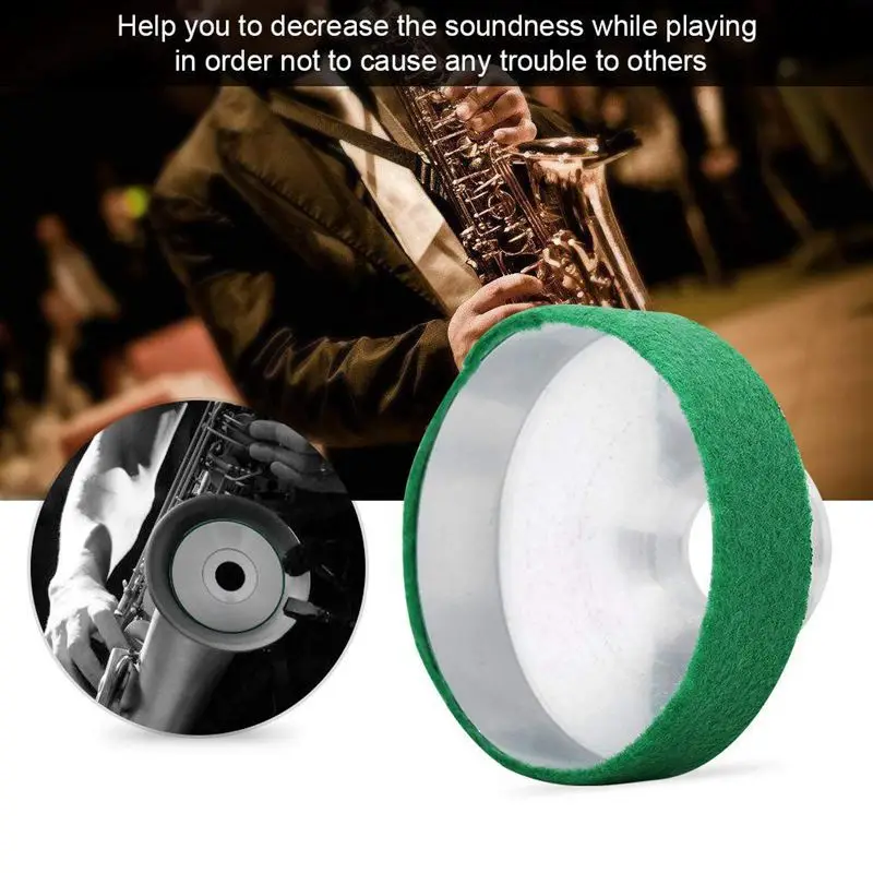 Саксофон Mute, алюминиевый сплав Sax Sound Dampner Mute Silencer аксессуар