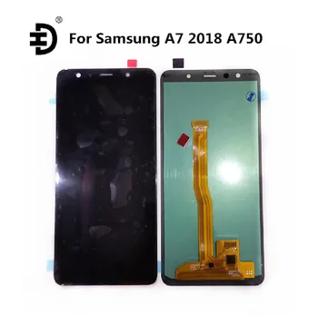 

HD AMOLED LCD Display For Samsung Galaxy A7 2018 Touch Panel Digitizer Assembly For SAMSUNG SM-A750F A750FN A750G LCD Screen